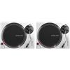 Reloop RP-2000 MK4 Coppia Giradischi Professionale trazione diretta x Dj, Silver