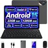 TABLET 10 POLLICI ANDROID 15 22 GB RAM 128 GB ROM GEMINI AI GRIGIO TECNOLOGIA AV