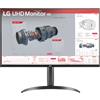 LG 32BR55UK-B Monitor PC 80 cm (31.5") 3840 x 2160 Pixel 4K Ultra HD LED Nero