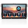 CAWELL Autoradio per VW Golf 5 6 T5 Polo Sharan Passat Tiguan, [Android 15.0 4GB+64GB 8-core] Autoradio CAWELL doppio DIN con 4G/navigazione/Bluetooth/RDS/USB/FM/SD/RCA/CarPlay