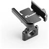 LEIOSHOP Porta Cellulare Moto Per BMW C400GT C400X C400 C 400 GT/X 2019-2025 Accessori Per Moto Supporto Per Telefono Cellulare In Alluminio Per Manubrio Per GPS(C400GT H Black)