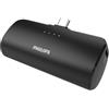 PHILIPS DLP2510C/00 - Mini Power Bank per USB-C - Caricatore esterno portatile - 2500 mAh - Nero