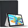 AKNICI Custodia Cover per TECLAST P20S/M40S/M40 Pro/P20HD/M40 Tablet, Custodia PU Pelle Ultra Sottile Supporto Multiplo con Retro Morbida in TPU per TECLAST P20S/M40S/M40 Pro/P20HD/M40, Nero