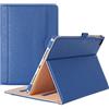 ProCase Custodia per iPad Pro 9.7- ProCase Custodia Stand Folio per Apple iPad Pro 9.7 Inch Case 2016, con Angoli di Visuale Multipli, Tasca per Schede Documenti (Blu Navy)