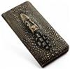TECSHINE Custodia in Vera Pelle per Xiaomi 18 Pro Max, Cover Flip a Portafoglio per 18 Pro Max, Portacarte, Supporto, Chiusura Magnetica - Oro