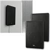 Dynavox WS-502 Flatpanel Altoparlante (40 Watt), confezione da 2, colore: Nero