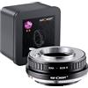 K&F CONCEPT Lente Mount Adattatore EXA-EOS R Manuale Fuoco: Compatibile con Exakta Auto Topcon (EXA) Lente a EOS R Mount Corpo Fotocamera