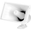 QWORK Altoparlante Clacson, 100 W, 8 Ohm, per interni/esterni, bianco