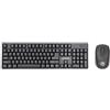 Manhattan 178990 Kit Tastiera e Mouse 1600 Dpi Wireless Nero Nero