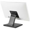 Wearson Supporto per monitor piatto - Supporto pieghevole per monitor a basso profilo (nero)