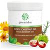 Green idea Crema Gel Gambe Ippocastano Arnica Rutina 250 ml | Con ippocastano, arnica e rutina per massaggio e cura quotidiana delle gambe.