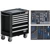 BGS 4140 | Carrello portautensili | 7 cassetti | altezza extra bassa | con 209 utensile