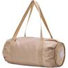 PLYHNDRC Borsone da viaggio impermeabile Para scomparto e tasca bagnata pieghevole per attrezzatura da viaggio da campeggio(Beige)