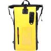 PLYHNDRC Borsa da nuoto da 25 l 30 l Zaino in PVC secco Sacco impermeabile Borse da trekking Borsa da viaggio per rafting all'aperto(25L Yellow)