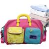 Generic Borsa da viaggio portatile - Grande borsa pieghevole da viaggio con | Grande borsa da trasporto, multi tasca, scomparto separato per scarpe, design da viaggio pieghevole, interni spaziosi