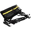 TOPBATHY Borsa in Rete per Trampolino, Nero, per Scarpe e Accessori | Rete, Facile da Appendere, Accesso Rapido, per Bevande Sportive e Telefono, Uso in Giardino