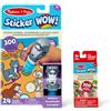 Spin Master Sticker Wow!™ Pacchetto Gatto: Blocco attività e Timbratore di Adesivi + Mini Blocco attività e 200 Adesivi di Ricarica