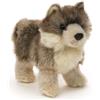Uni-Toys Cucciolo di lupo in piedi, 28 cm (lunghezza), lupo di peluche, peluche