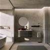 DEGHI Mobile bagno sospeso 100 cm con 3 cassetti frassino londra e top bianco opaco - Roxas