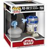 POP DELUXE STAR WARS R2 D2 CON LEIA GADGET UFFICIALE FIGURINA FANTASCIENZA COLLE