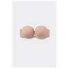 Tezenis Reggiseno A Fascia Leggermente Imbottito Microfibra Riciclata Full Coverage Donna Naturale