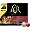 L'Or Capsule Caffè Espresso Barista - 200 Capsule - Intensità 13 | 5 confezioni da 40, in Alluminio, Compatibili con macchine Nespresso®* Original