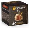 Yespresso Capsule compatibili con Nespresso (80 CAPSULE, ORZO)