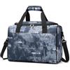 KONO Bagaglio a Mano Ryanair 40x30x20 cm, Borsa da Viaggio Cabina con Tracolla, Borsa Sottosedile per Aereo Uomo e Donna (Blu Nuvoloso)
