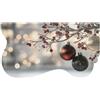emmevi Tappeto Cucina Natale Natalizio Gomma Pvc 50x90 Cm Moderno Antimacchia Antiscivolo Addobbi Natalizi (B)