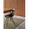 RugVista Visby Tappeto, 160 x 230 cm, Verde | Rettangolare, Pelo corto, Lavabile solo a secco, Oeko-Tex 100, Soggiorno, Camera da letto