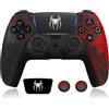 Moonag Custodia in silicone controller PS5, con 2 grip in silicone per le levette analogiche