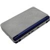 Generic Custodia protettiva flessibile in TPU per ANBERNIC RG DS Plus console di gioco Copertura antipolvere stampata in 3D(Bianco traslucido)