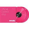 Serato SCV-PS-PNK-OV Controllo vinile, Rosa (2 pezzi), 12