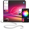 Philips Hue Play Gradient Striscia LED per TV da 65 | RGBWWIC, Illum. intell., Illum. immersiva, Sync TV, Colori precisi, Cambio colore, Tagliabile su misura, Casa intelligente