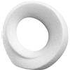 LEONARDO HOME Oggetto Ceramica Oggetto 1 Pezzo Elegante Arte In Ceramica Decorazione Moderna Con Atmosfera Rinfrescante Forma Rotonda Attraente Artigianale Altezza 17 cm Bianco 059010