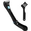 SMELEYOU Back Shavers For Men Body Groomer Men Back Hair Shaver Folleble Body Hair Trimmer Back Hair Remover Per Gli Uomini Body Shavers Razor Con Manico Lungo