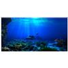Garosa Acquario Sfondo Poster 3D Effetto Adesivo Poster Seaworld Sfondi Acquario Wallpaper(122 * 50cm)