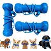 Generic Puntello dentale canino a doppia azione, aiutante per spazzolino da denti | Bite & Brush Giocattolo dentale per cani, giocattolo da masticare per cani per una facile spazzolatura dei denti