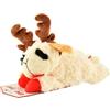 Multi Pet MULTIPET Holiday Lamb Chop con corna di renna peluche giocattolo per cani (26,7 cm agnello sdraiato), tutte le dimensioni