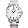 Orient Stylish Maestro - Orologio da polso da uomo automatico e a carica manuale meccanico casual bracciale e cassa in acciaio inox