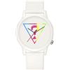 Guess Orologio analogico da donna al quarzo con cinturino in silicone V1024M1