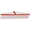nextradeitalia 1PEZZO RASTRELLO FERRO PER ERBA 34 DENTI PIATTI 60 CM