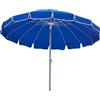 PRATIKO Life Ombrellone Policotone Alluminio 220 16 stecch fibr
