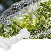 Songhp Rete per Uccelli Nylon Anti Piccioni da Balcone, Rete Protezione Giardino Resistente per Frutteto, Laghetti, Stagni, Piante e Verdure, Trasparente (Mesh : 2cm, Size : 3m x 8m)