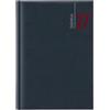 BUFFETTI. Agenda Giornaliera 2027 Blu Similpelle 12 Mesi Formato 17x24 cm + Penna a Sfera + Calendario Tascabile Omaggio