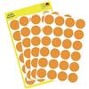 Avery Zweckform 3173 etichetta autoadesiva Arancione Cerchio Permanente 96 pezzo(i)