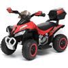 Mini Quad Elettrico per Bambini 6V Kid Go Deluxe Rosso