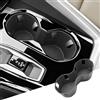 SHAOHAO Compatibile con Audi A6 C9 2025-2028, doppio portabicchieri in silicone per console centrale, accessorio per Audi A6 C9