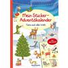 Klara Kamlah Mein Sticker-Adventskalender: Tiere aus aller Welt - Üb (Tascabile)