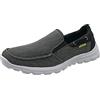 ChayChax Scarpe da Barca Uomo Comode Scarpe da Ginnastica Basse Slip On Loafer Mocassini Leggera Canvas Sneaker